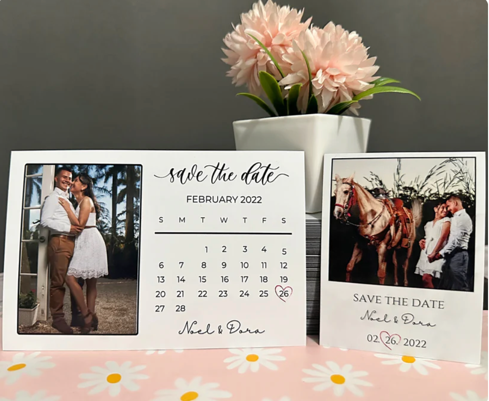 Save the Date Magnet Cards (4 X 3 inch)